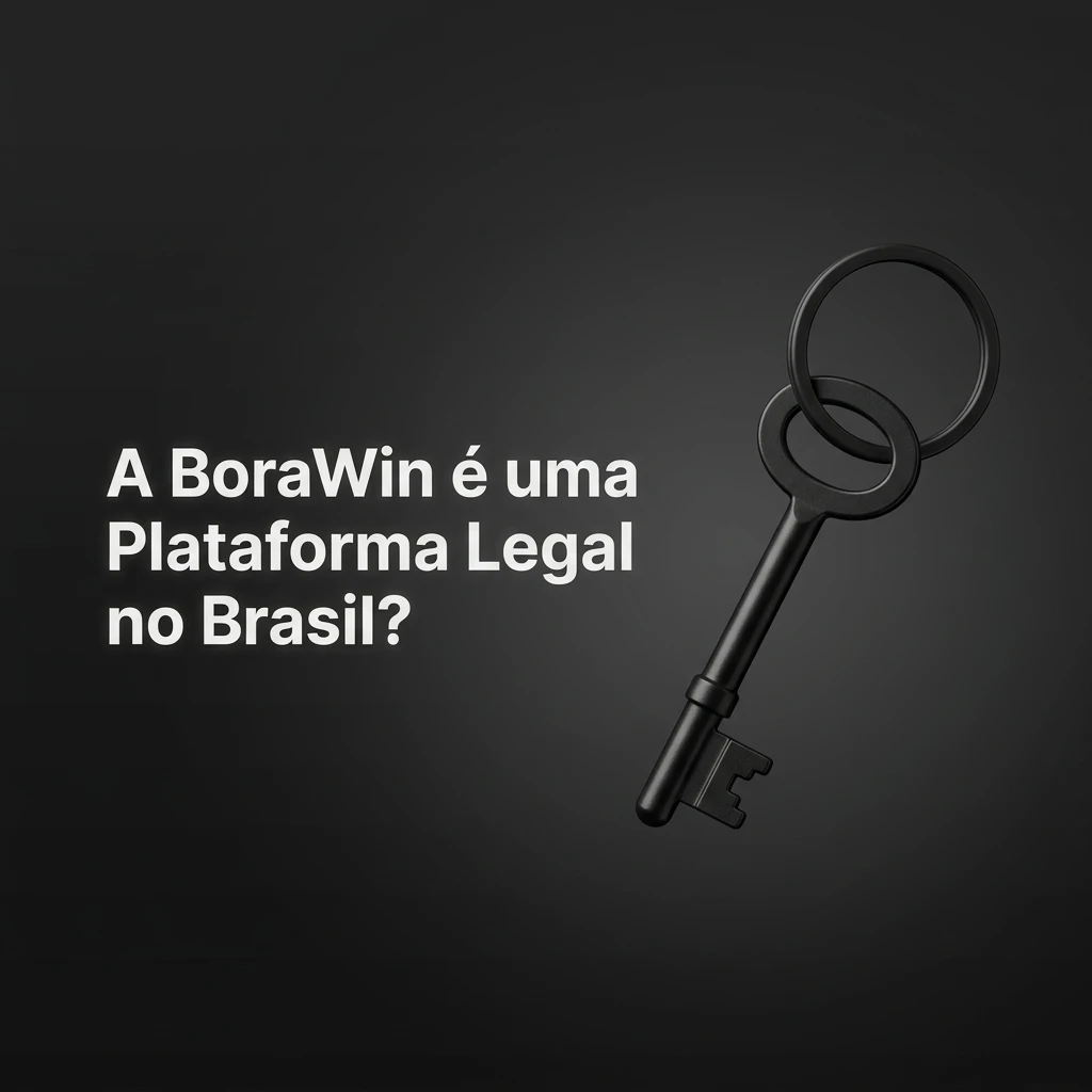 Ilustração da legalidade e segurança da plataforma BoraWin no Brasil, destacando licença oficial e privacidade.