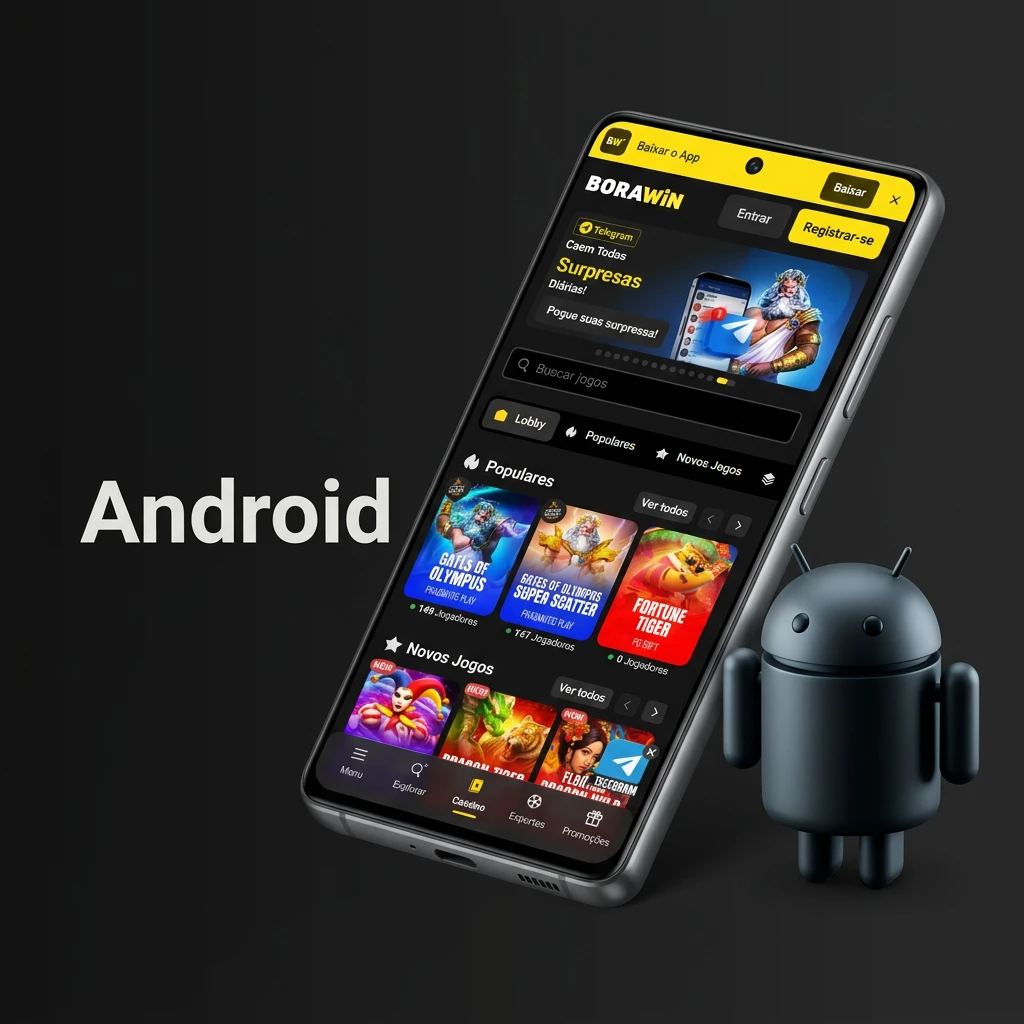 Guia passo a passo para baixar e instalar o aplicativo Android via arquivo APK no celular.