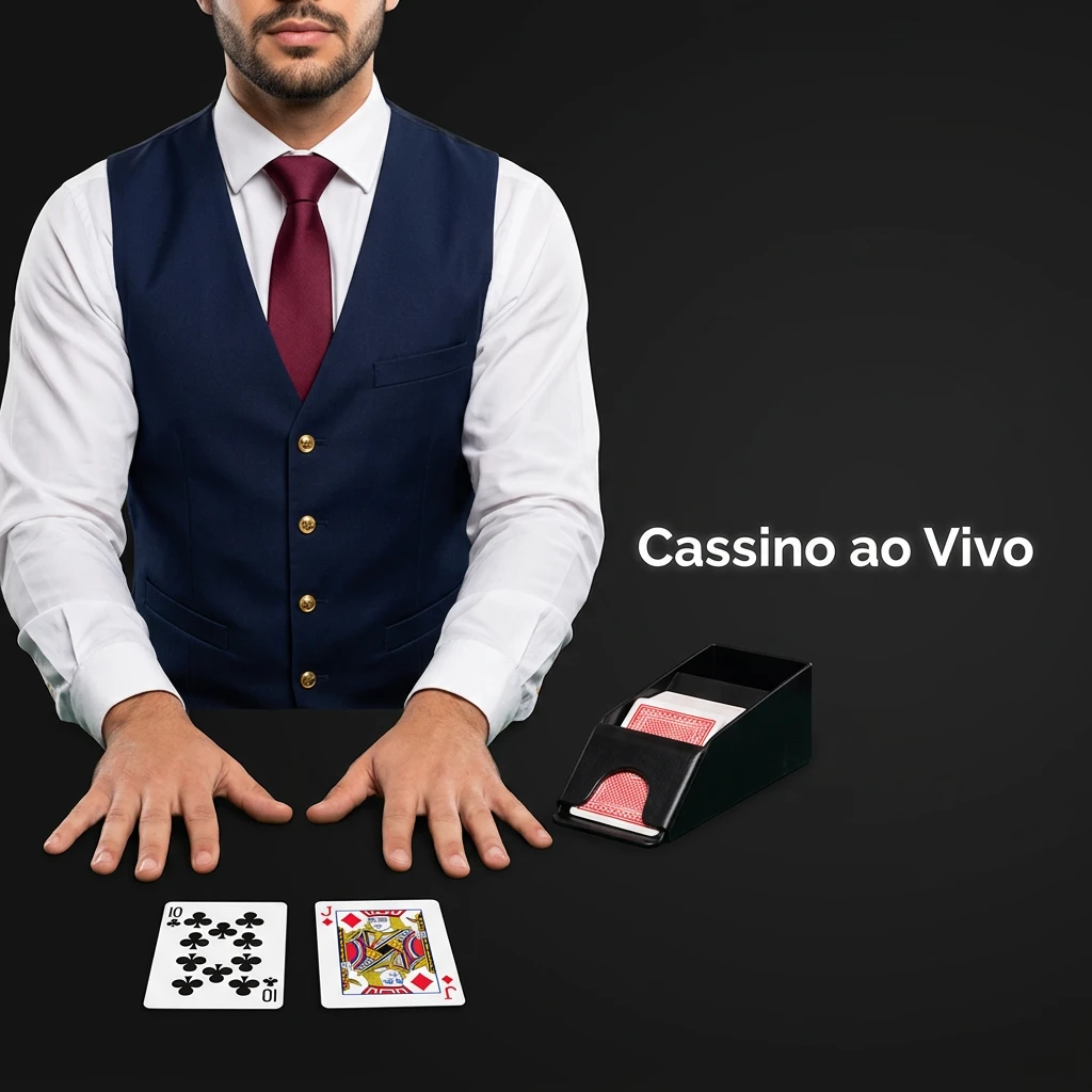 Cassino ao vivo em HD com crupiês reais interagindo em mesas de roleta, blackjack, baccarat, pôquer e game shows.