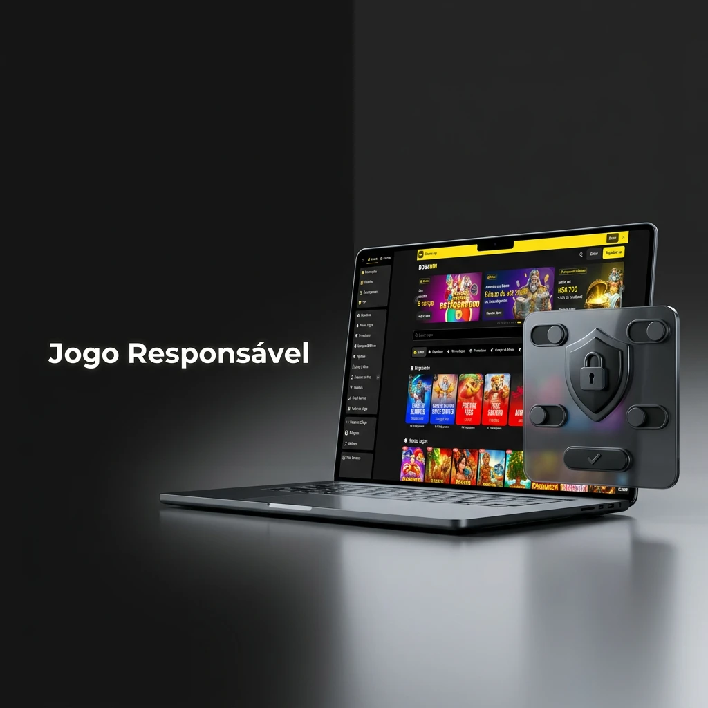 Recursos de Jogo Responsável: limites de depósito e tempo, autoexclusão, alertas de realidade e apoio psicológico.