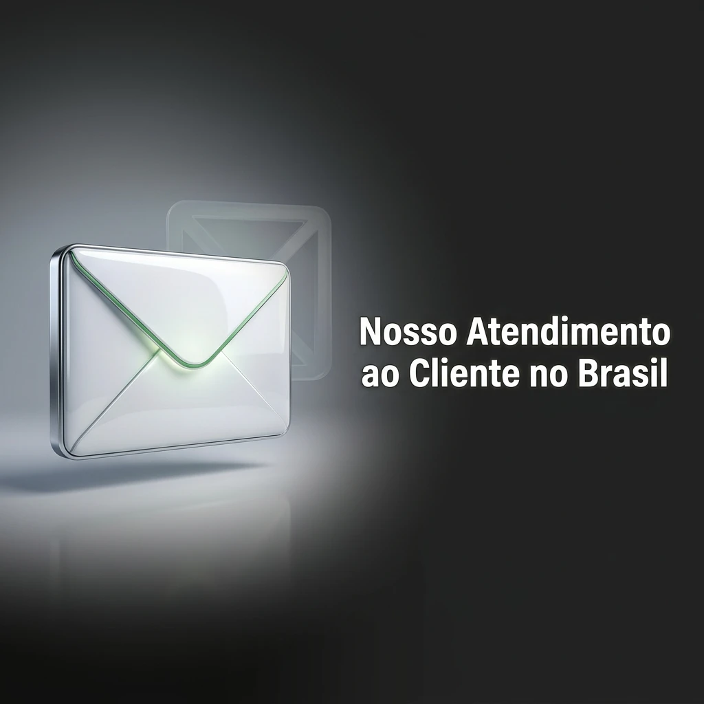 Opções de atendimento ao cliente 24/7 no Brasil via chat ao vivo, e-mail, Telegram e redes sociais.