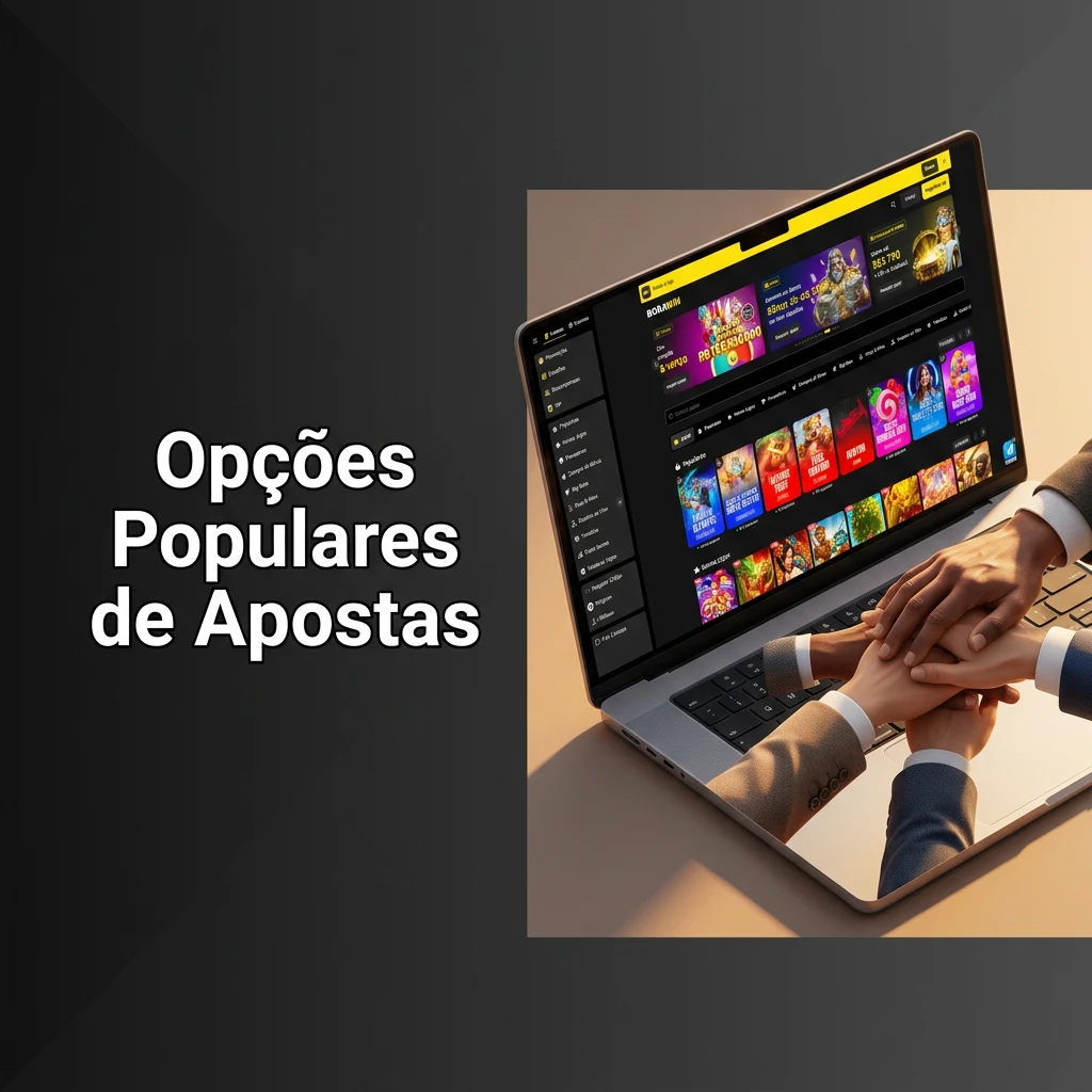 Opções populares de apostas no BoraWin: layout com recursos de Pré-jogo, Multi Live e Construtor de Bilhetes.