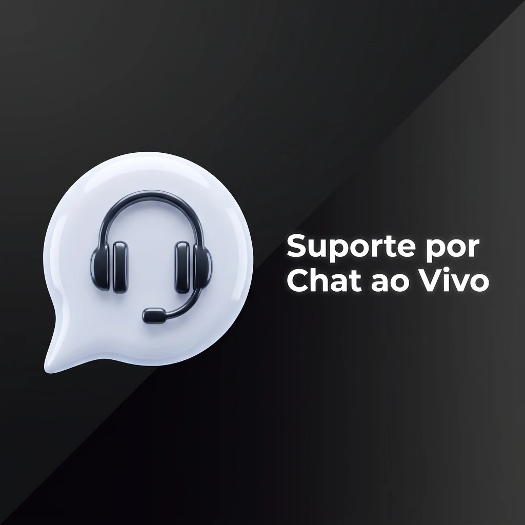 Ícone do suporte por chat ao vivo da BoraWin para contato rápido com atendentes reais.