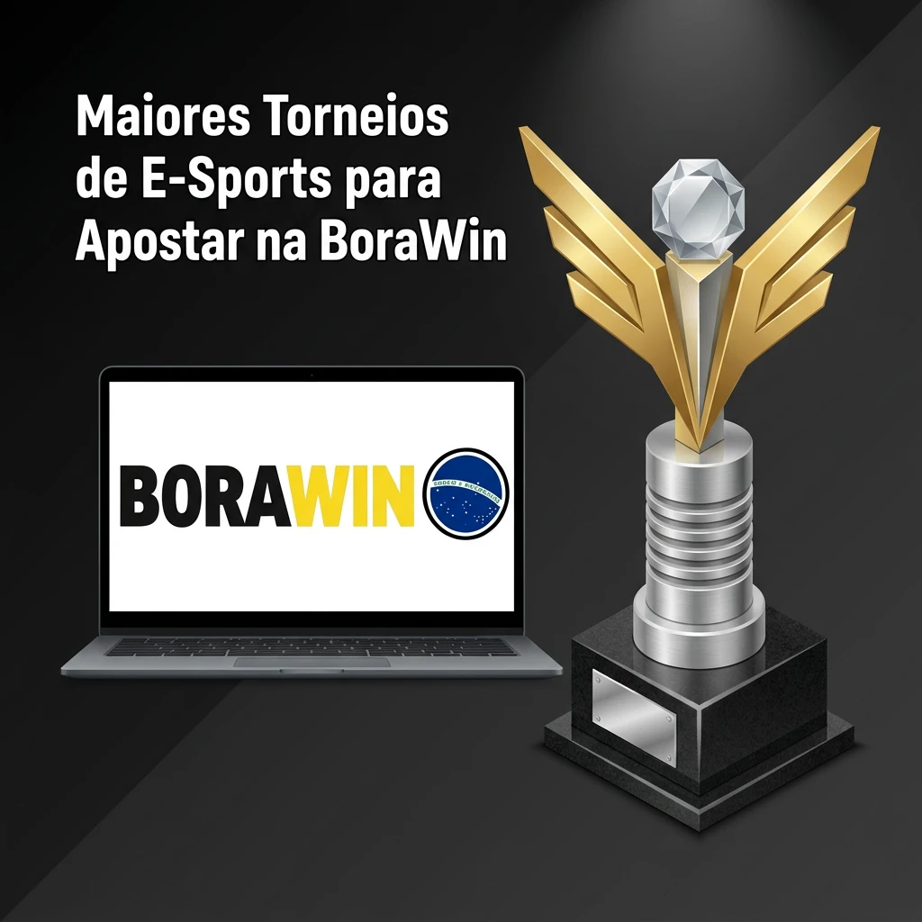 Tabela com os maiores torneios de e-sports por jogo (Dota 2, CS2, LoL, Valorant) para apostar na BoraWin.