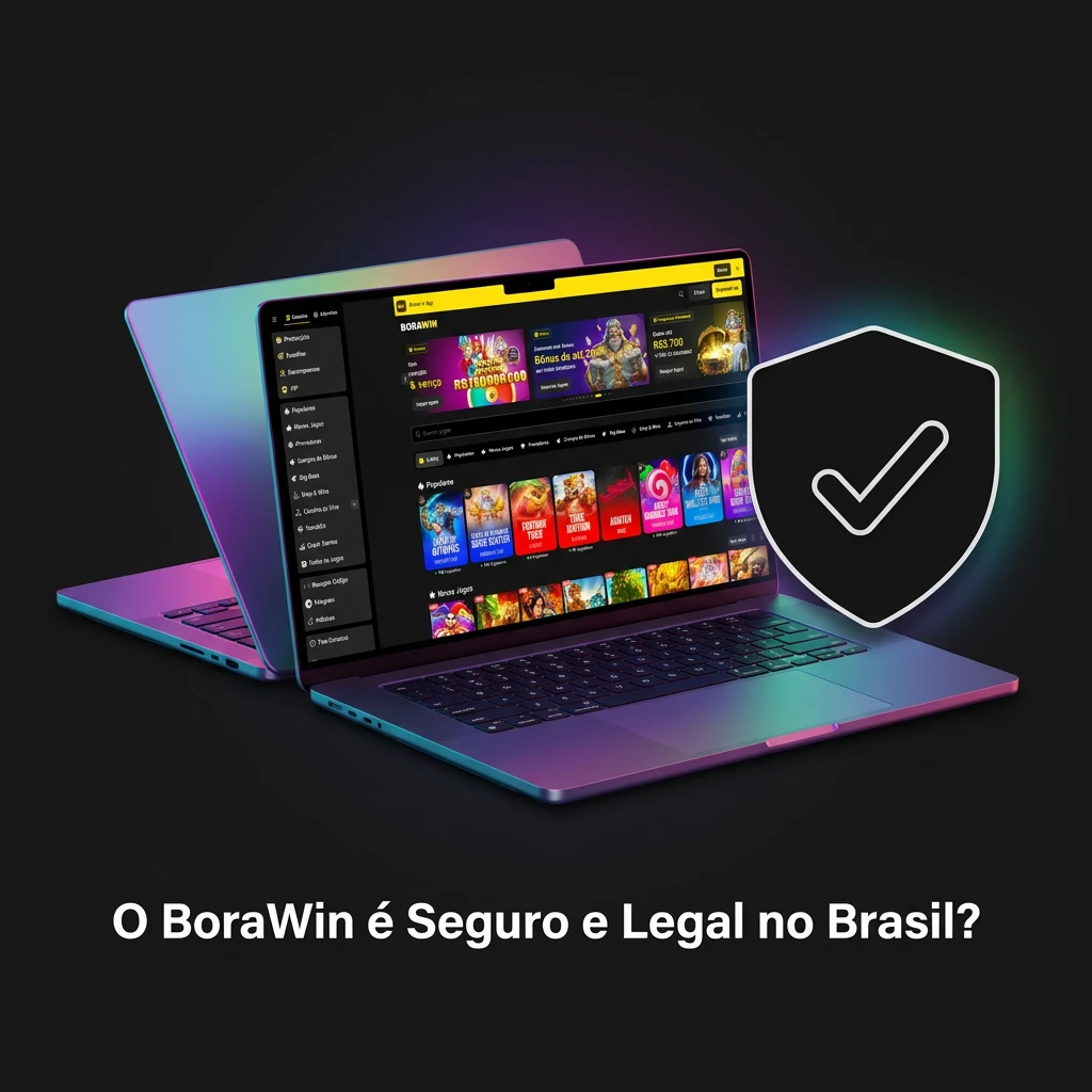 Imagem sobre a segurança e legalidade do site de apostas BoraWin no Brasil, com licença de Curaçao.