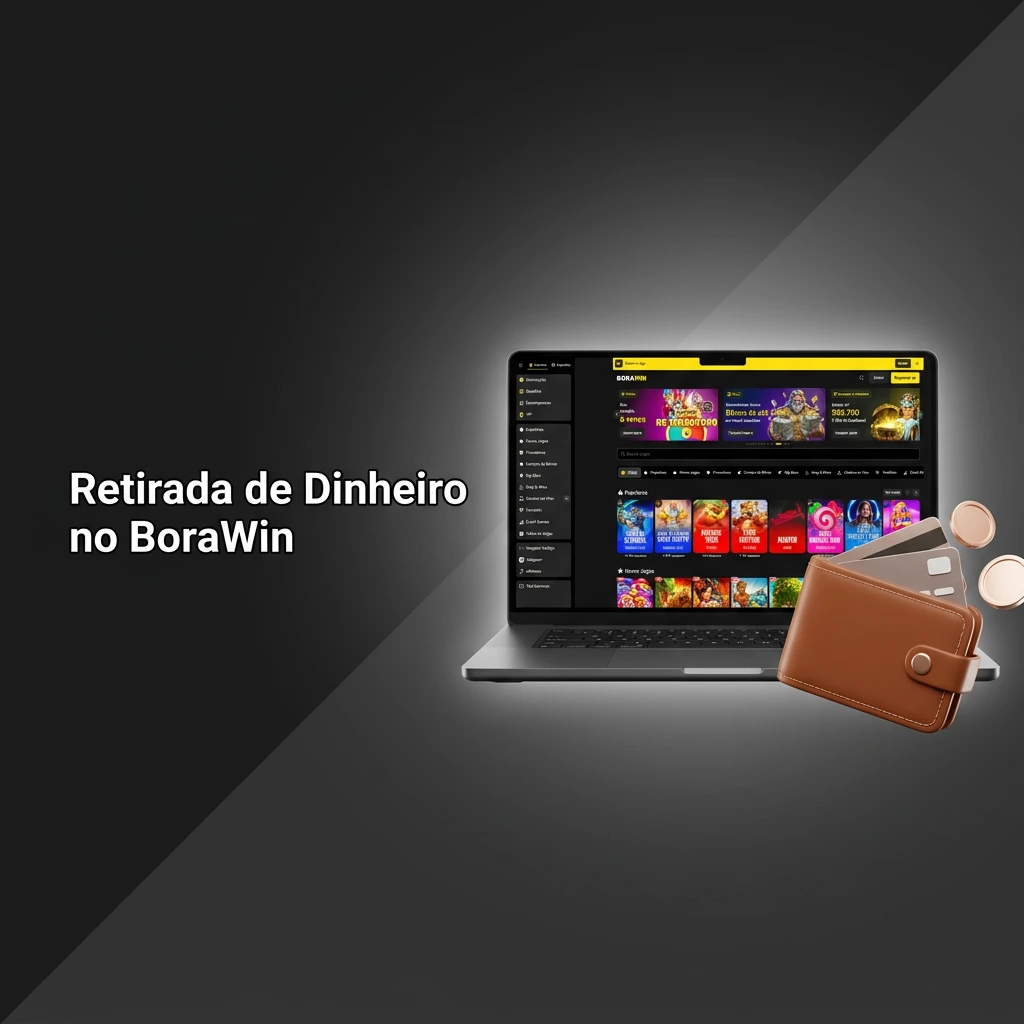 Guia de 5 passos para solicitar a retirada segura de dinheiro e resgatar ganhos no BoraWin.